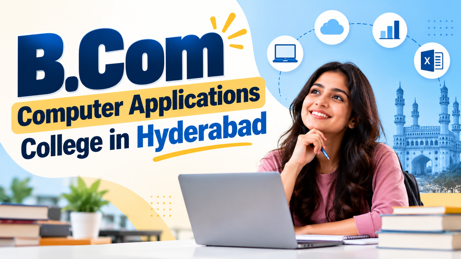 B.Com Computer Applications College in Hyderabad